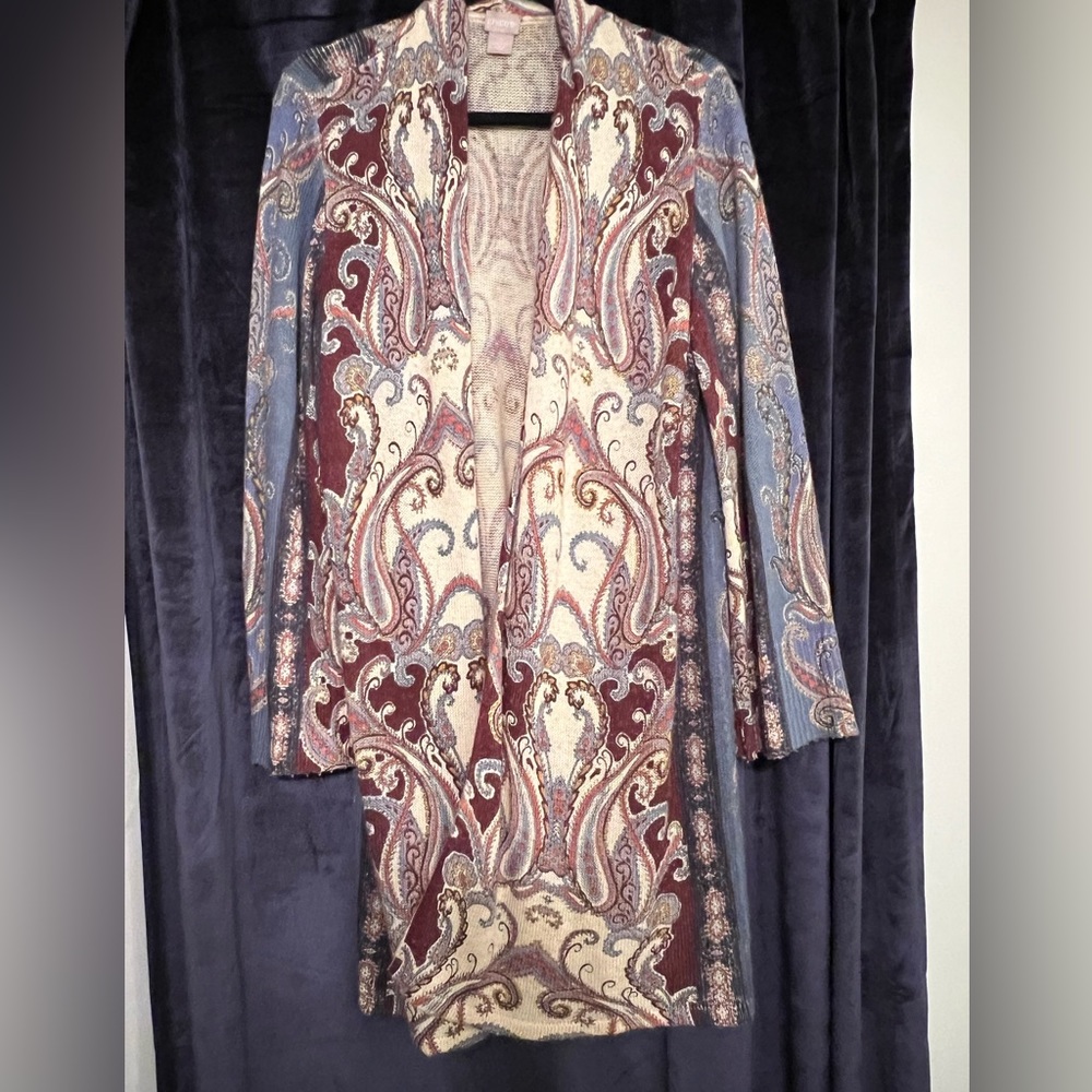 Chico’s Plus Size Duster Cardigan
